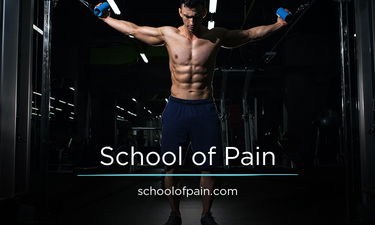 SchoolofPain.com - Creative brandable domain for sale